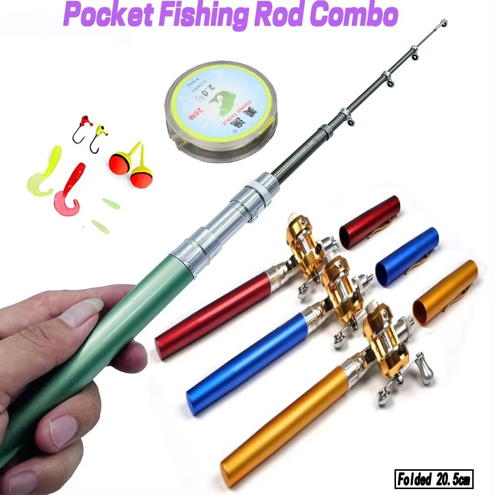 Teleskopowa Wędka Kieszonkowa  – Fishing Rod Boat recenzja i cena